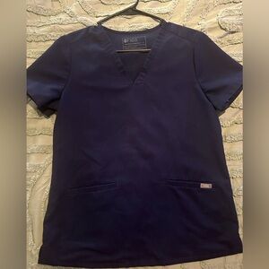 Figs Technical Collection navy Blue Top
